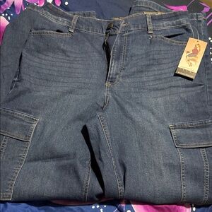 Sofia by Sofia Vergara Dark Blue Flare Jeans